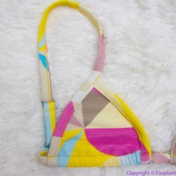 NEW SET! MELLO the label color block brazilian bikini ,L - Picture 14 of 16